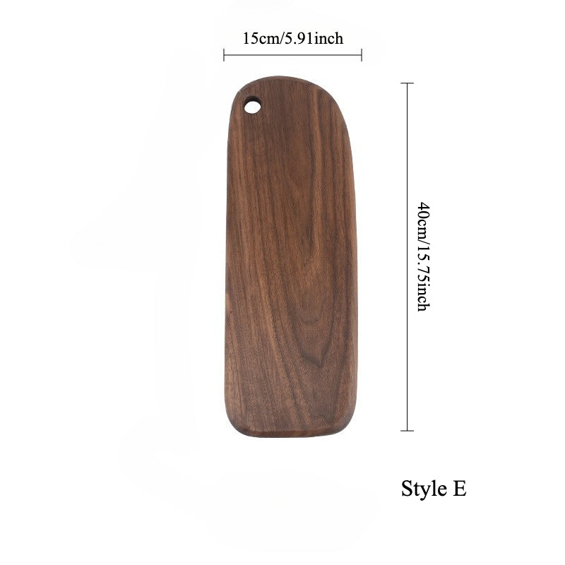 Gohobi Black Walnut Wooden Cutting Board with Handle