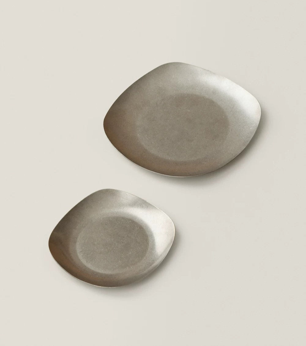 Gohobi Retro 304 Stainless Steel Square Plate