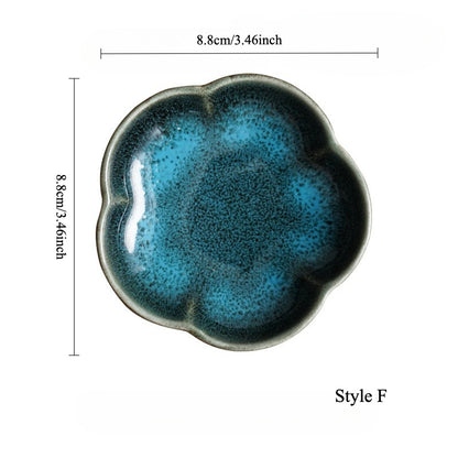 Gohobi Kiln-Change Glazed Sauce Dish