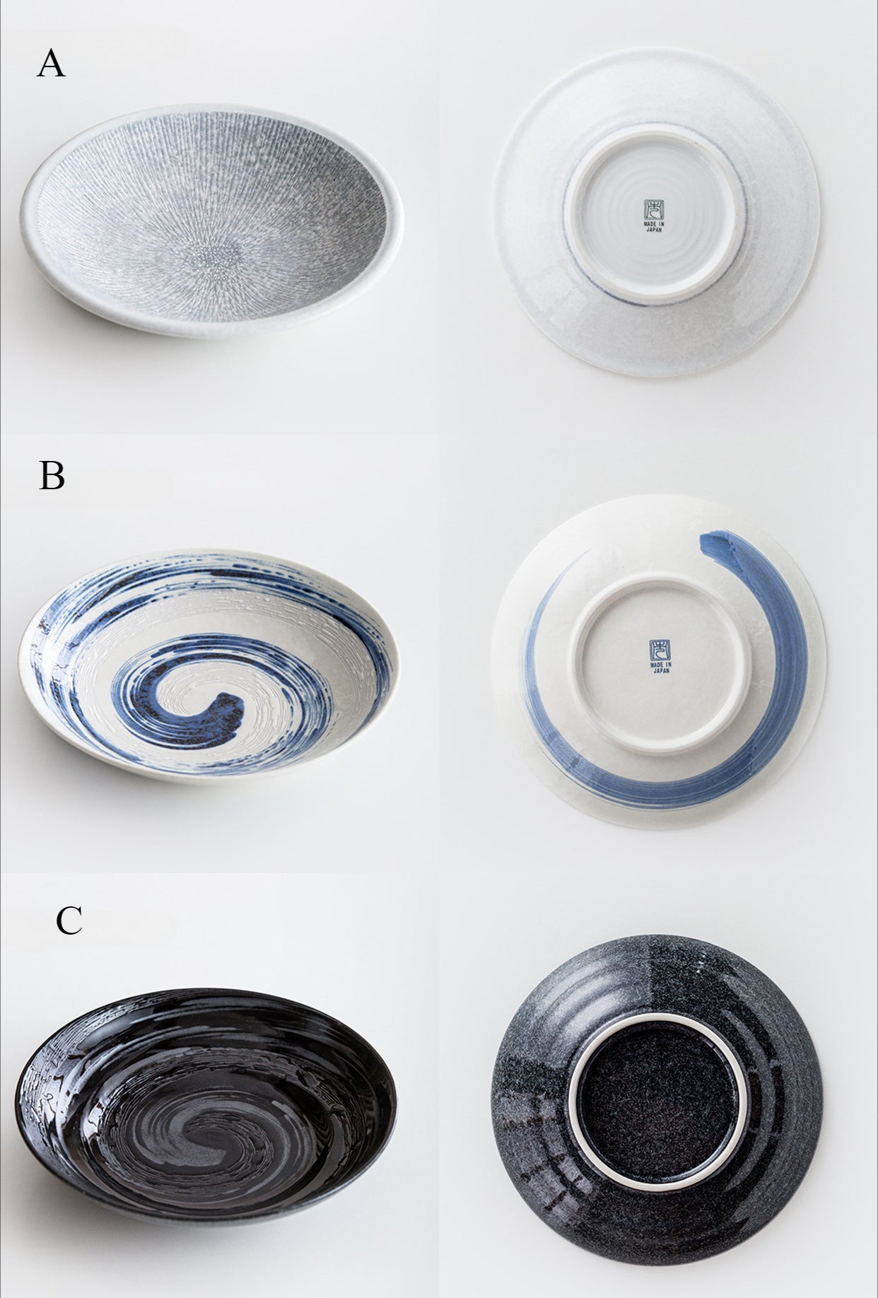 [Made in Japan] Gohobi Minoyaki Ceramic Deep Plate