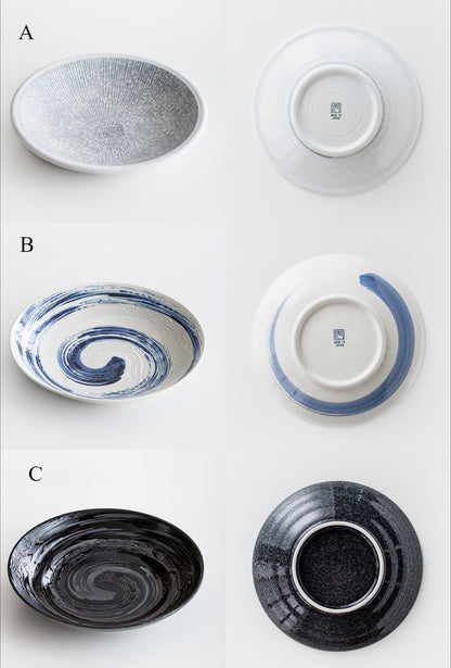 [Made in Japan] Gohobi Minoyaki Ceramic Deep Plate