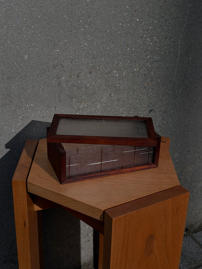 Gohobi Taiwanese Patterned Glass Coaster & Storage Box
