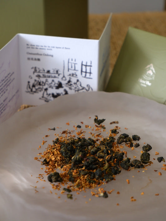 HereThe Osmanthus Oolong – 30g or 110g  Loose Leaf
