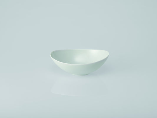 Sou Sou Oval Bowl (M) - Pale Blue Glaze - Ceramic Japan [Made in Japan]