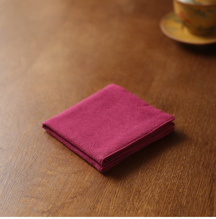 Gohobi Colourful Square Gongfu Tea Towel