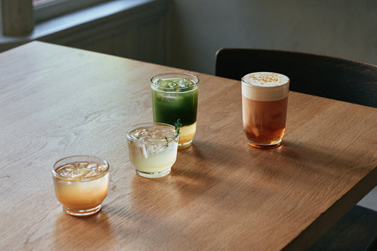 Kinto LUX glass tumbler 240ml/ 400ml