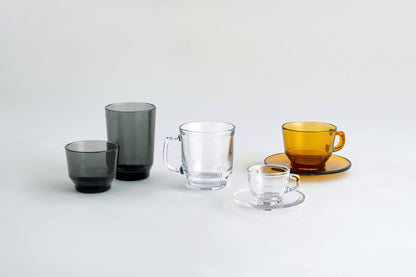 Kinto LUX glass tumbler 240ml/ 400ml
