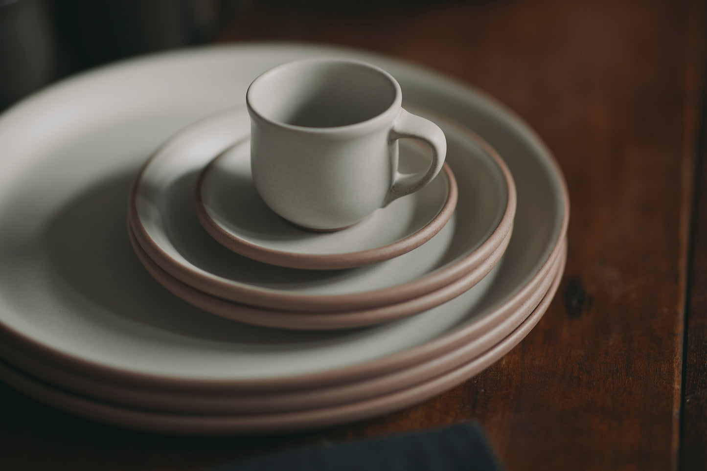 Kinto MUI Ceramic Cup & Saucer 90ml/ 300ml