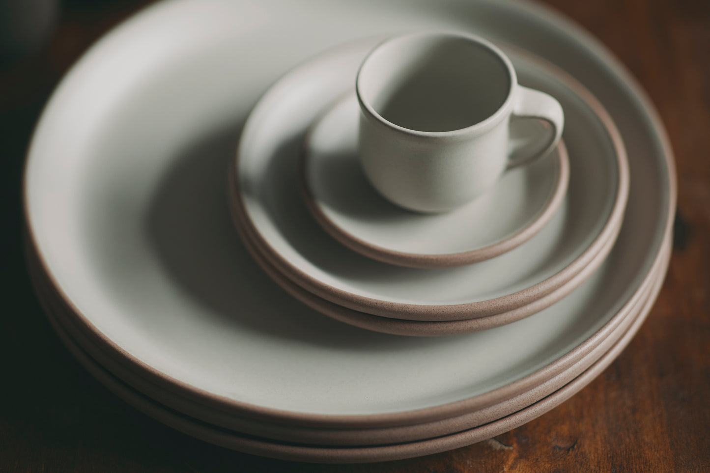 Kinto MUI Ceramic Plate 160mm / 200mm/ 265 mm