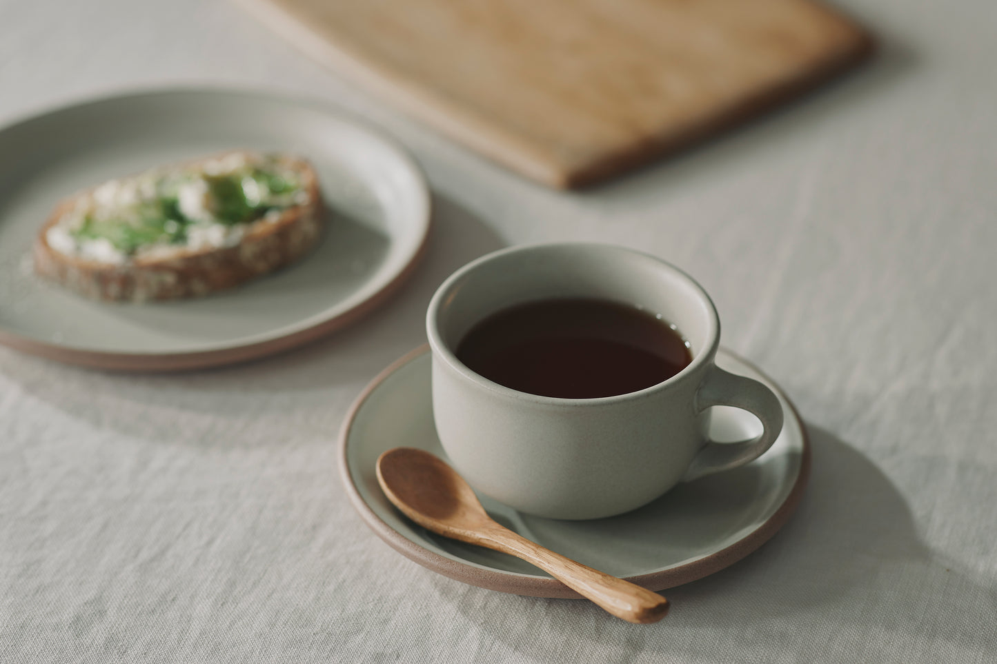 Kinto MUI Ceramic Cup & Saucer 90ml/ 300ml