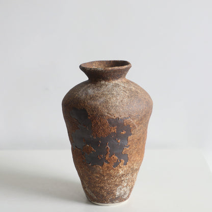 Gohobi Wabi-Sabi Style Coarse Pottery Vase