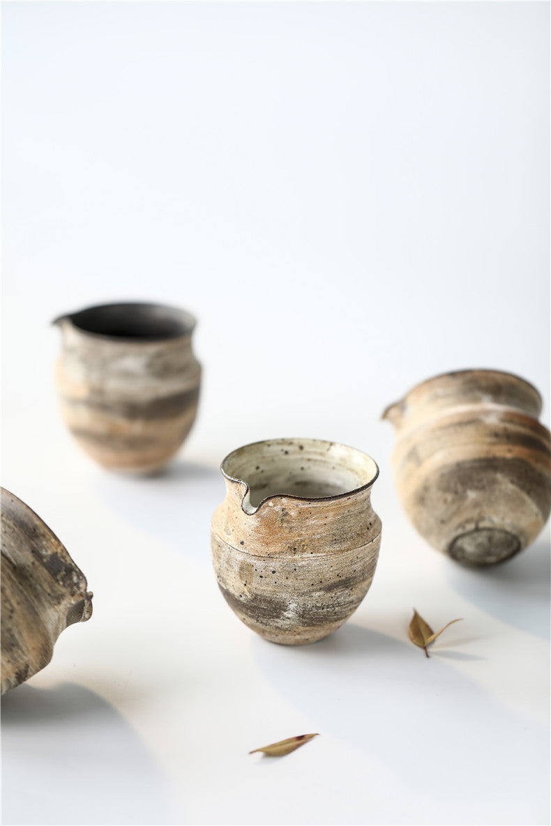 Gohobi Handmade Ceramic Earthy Pitcher