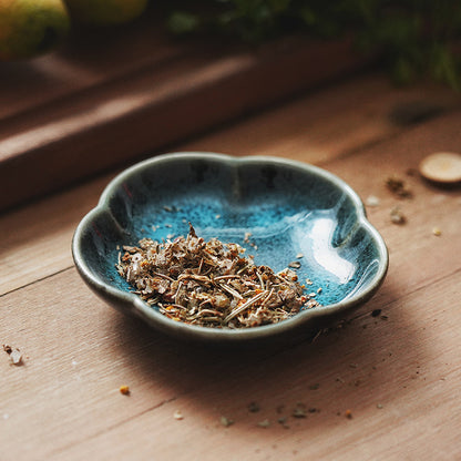 Gohobi Kiln-Change Glazed Sauce Dish