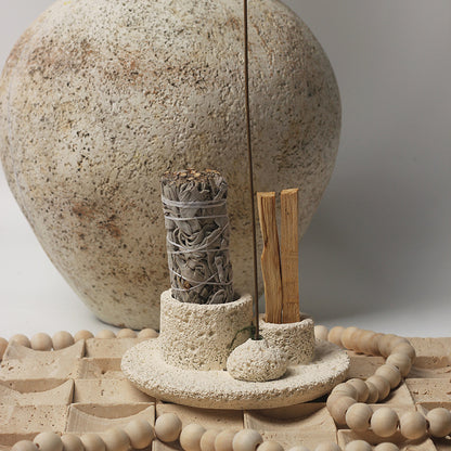 Gohobi Sage Thread Peruvian Sacred Wood Burning Holder