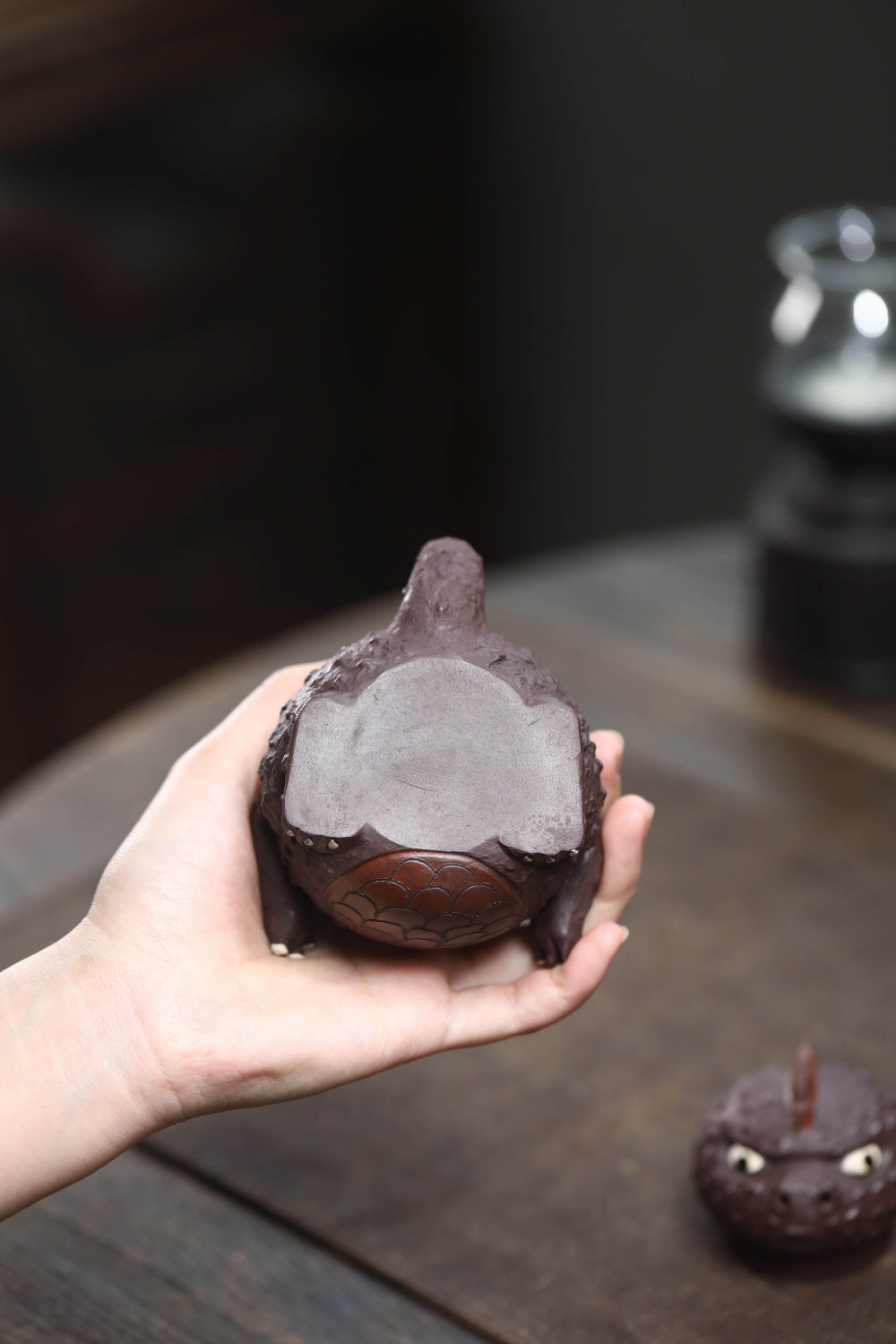 Gohobi Yixing Raw Ore Purple Sand Hand-Held Teapot