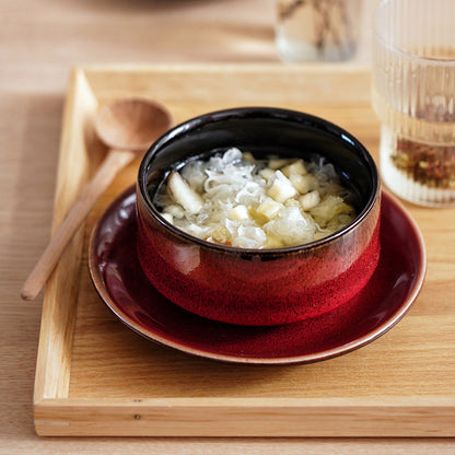 Gohobi Kiln-Change Ceramic Dessert & Soup Bowl