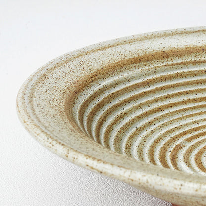 Gohobi Japanese Kiln-Change Ceramic Dining Plate