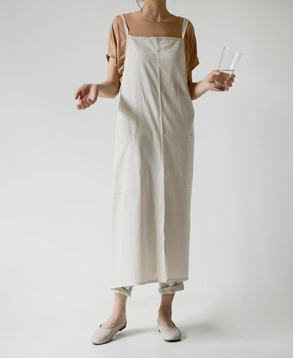 Gohobi Korean Cotton-Linen Adjustable Apron