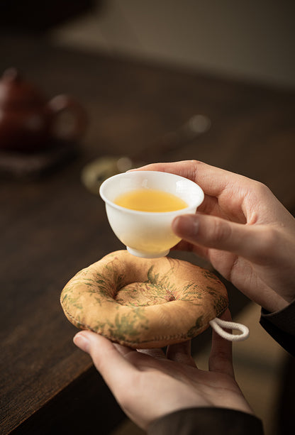 Gohobi Fabric Round Coaster