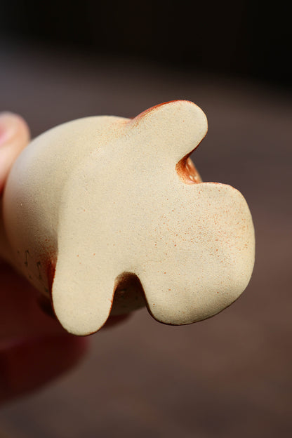 Gohobi Yixing Purple Clay Goldfish Tea Pet – Handmade Incense Holder Ornament