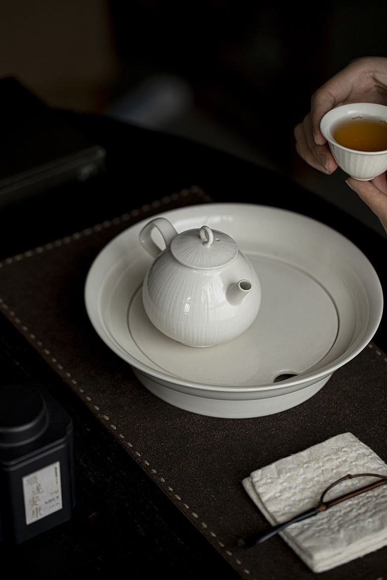 Gohobi Japanese-Style Grass Ash Glaze Teapot