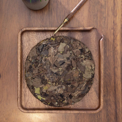 Gohobi South American Walnut Wood Tea Divider Tray