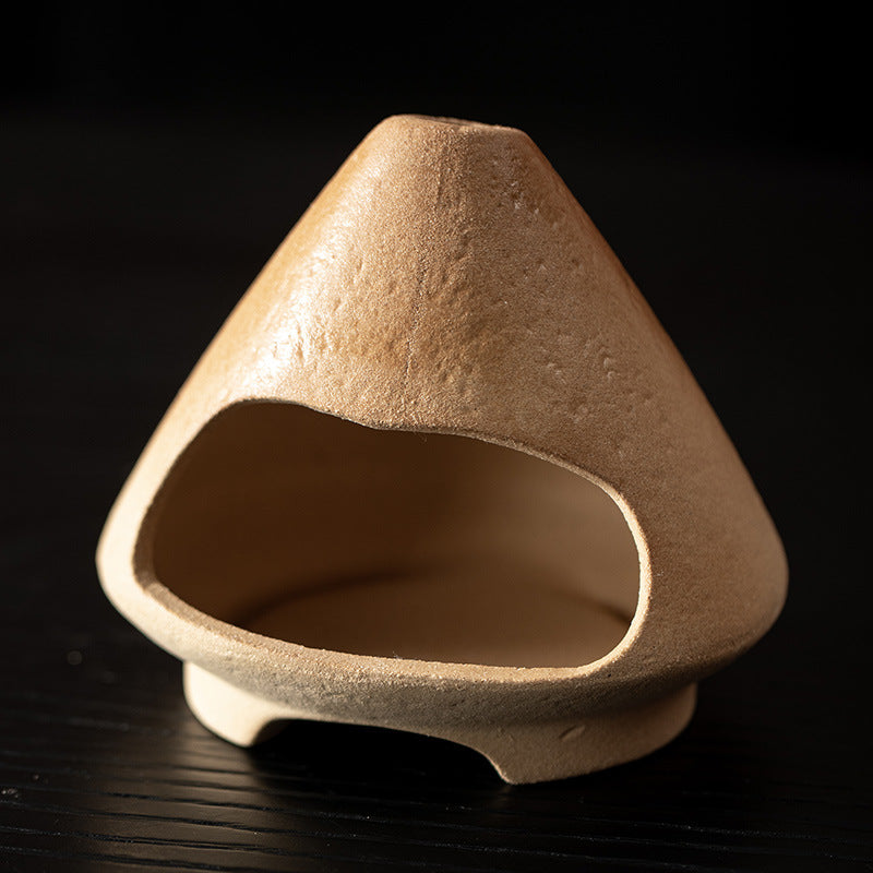 Gohobi Nordic Cabin Ceramic Aromatherapy Fireplace Burner