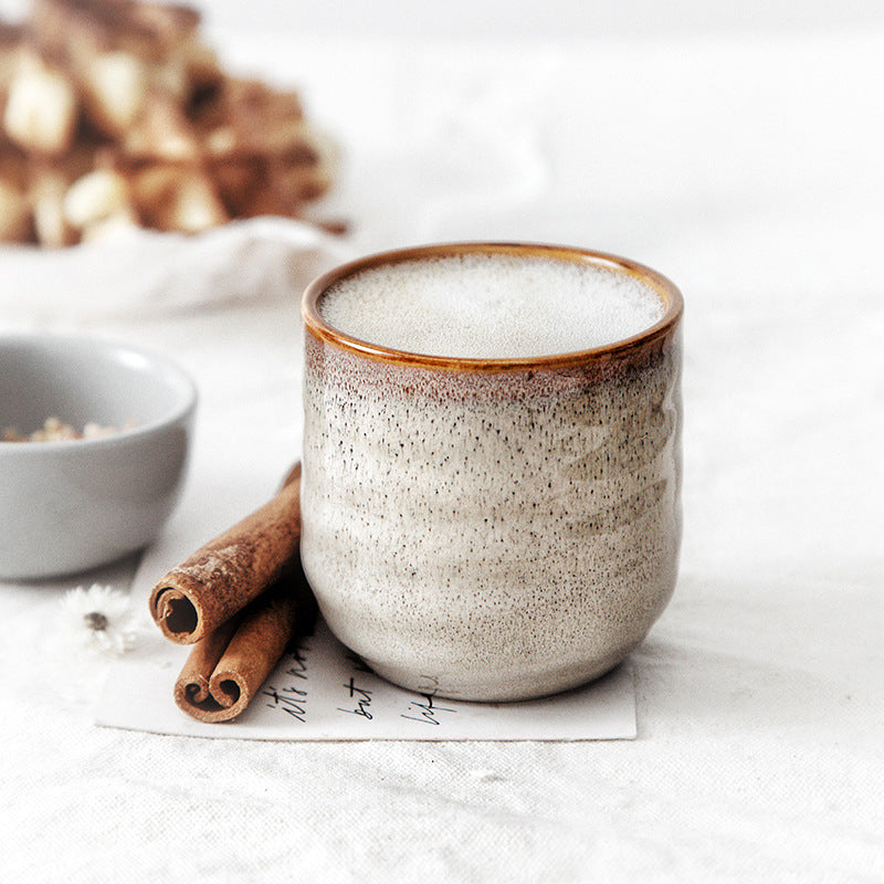 Gohobi Japanese-Style Kiln-Change Ceramic Tea Cup