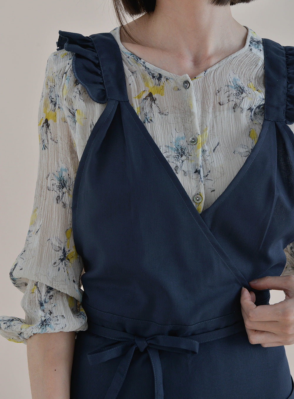 Gohobi French-Style Waterproof Linen Apron