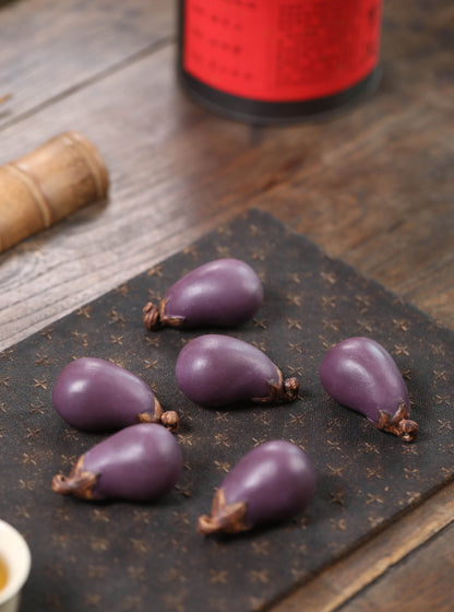 Gohobi Yixing Purple Sand Eggplant Tea Pet