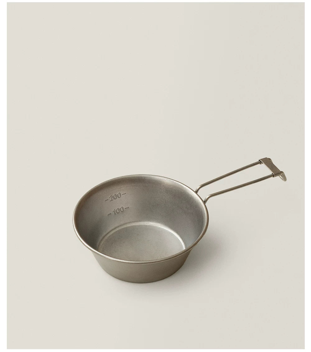 Gohobi Foldable Stainless Steel Camping Bowl
