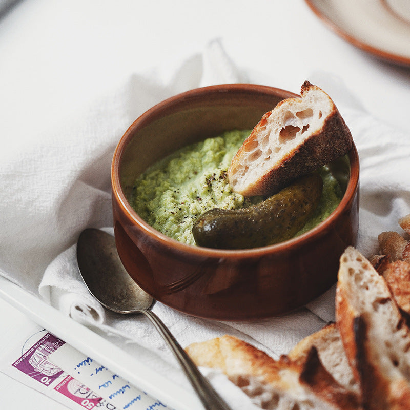 Gohobi Kiln-Change Ceramic Dessert & Soup Bowl