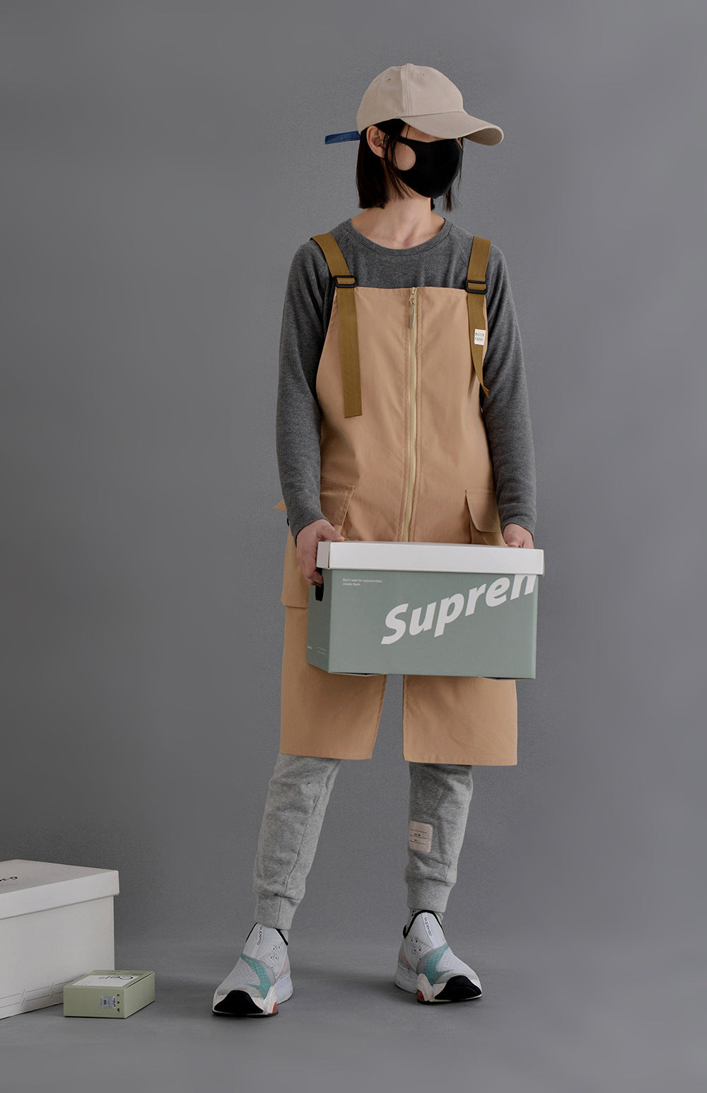Gohobi Korean Adjustable Kitchen Apron