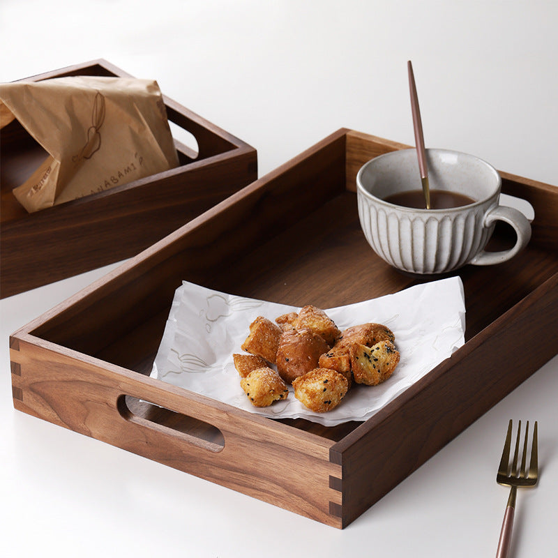 Gohobi Nordic Walnut Wooden Tray