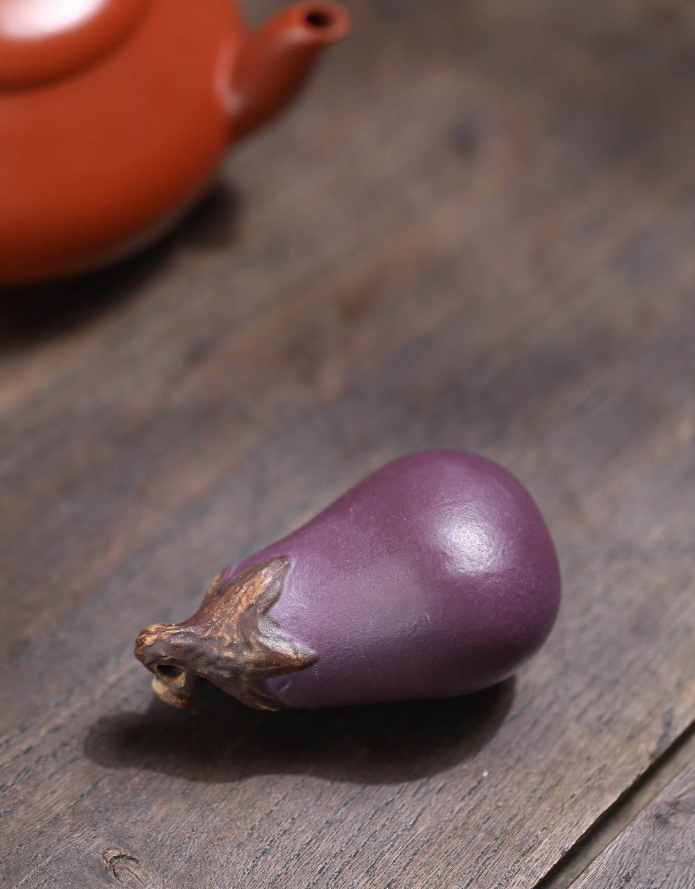 Gohobi Yixing Purple Sand Eggplant Tea Pet