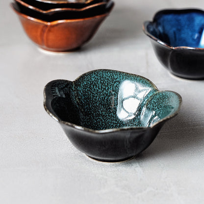 Gohobi Floral Edge Ceramic Bowl