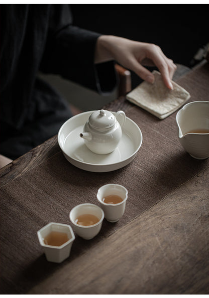 Gohobi Japanese Grass Ash Glaze Handmade Teapot