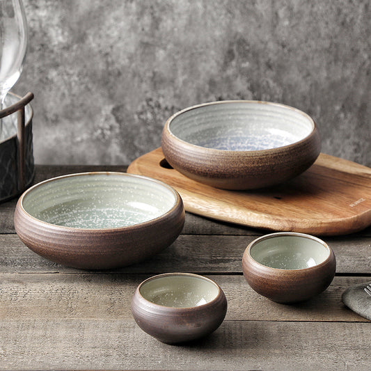 Gohobi Creative Round Ceramic Plate