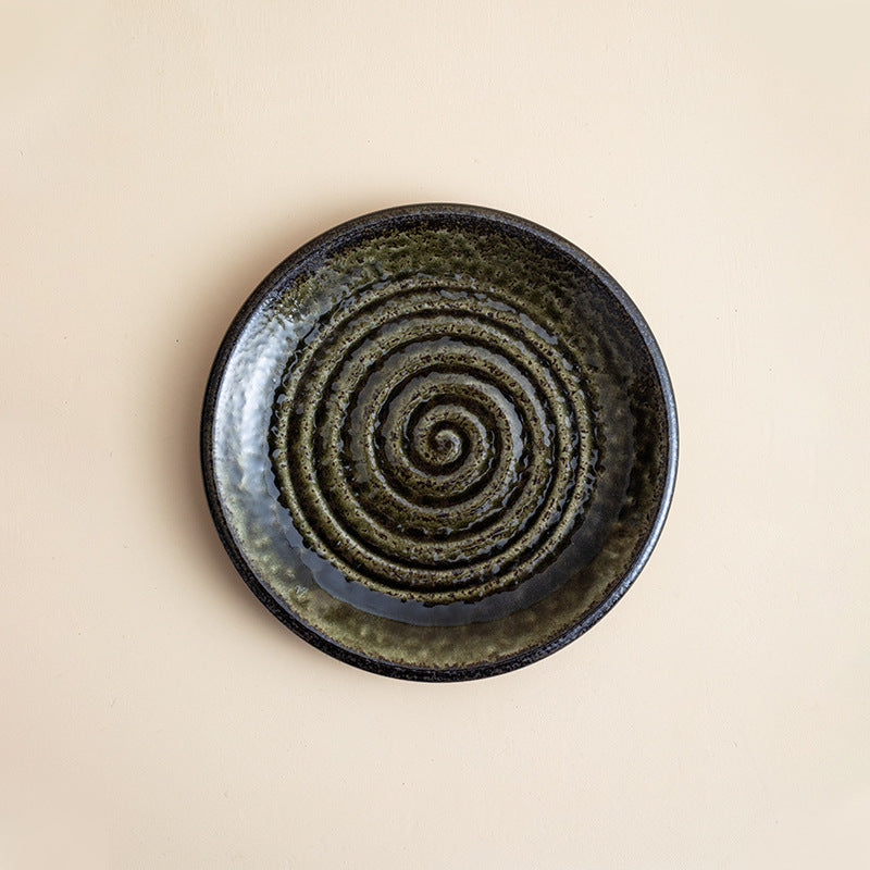 Gohobi Made in Japan Mino Ware Wabi-Sabi Plate – Ceramic Side Plate [Made in Japan]