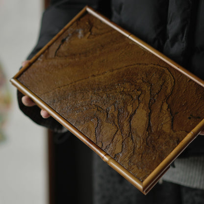 Gohobi Bamboo Gongfu Tea Tray – Dry Brewing Tea Table