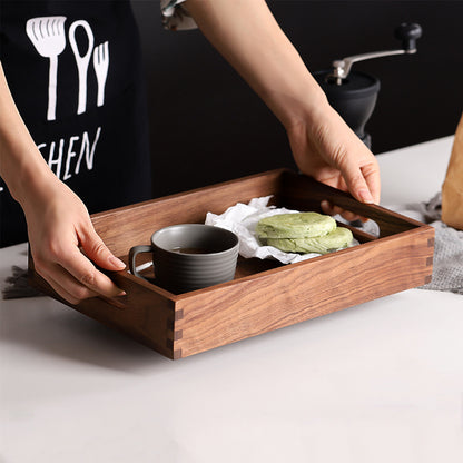 Gohobi Nordic Walnut Wooden Tray