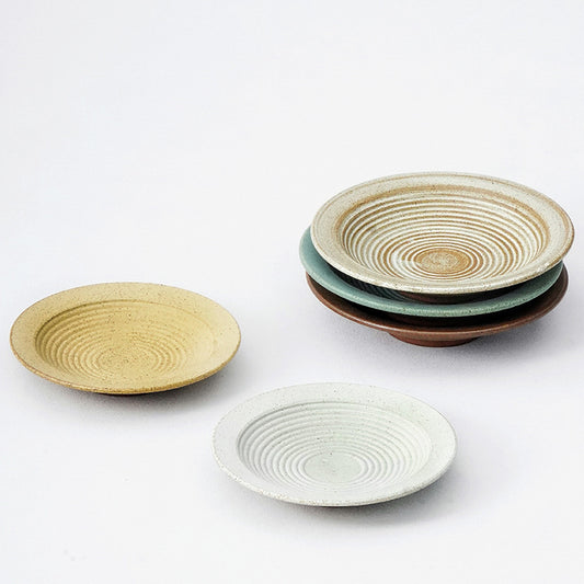 Gohobi Japanese Kiln-Change Ceramic Dining Plate