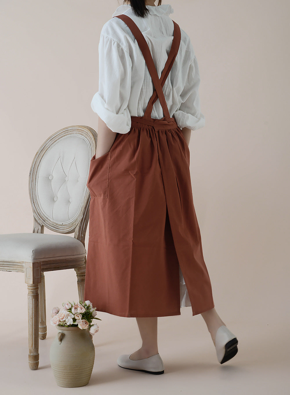 Gohobi Cotton-Linen Apron