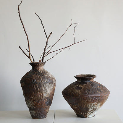 Gohobi wabi-sabi wind ceramic vase