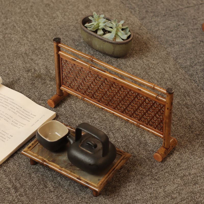 Gohobi Bamboo Gongfu Tea Screen – Chinese Tea Ceremony Table Divider