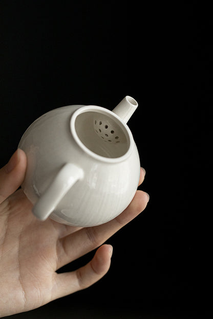 Gohobi Japanese-Style Grass Ash Glaze Teapot