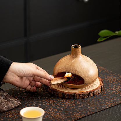 Gohobi Little Puff Ceramic Aromatherapy Fireplace Burner