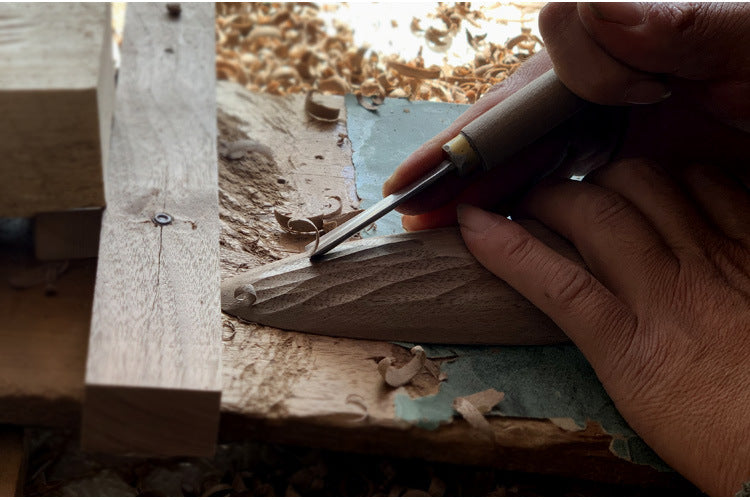 Gohobi Black Walnut Boat-Shaped Incense Holder
