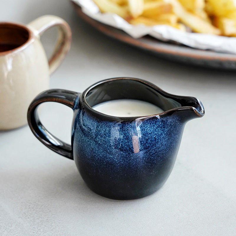 Gohobi Iridescent Ceramic Milk Jug