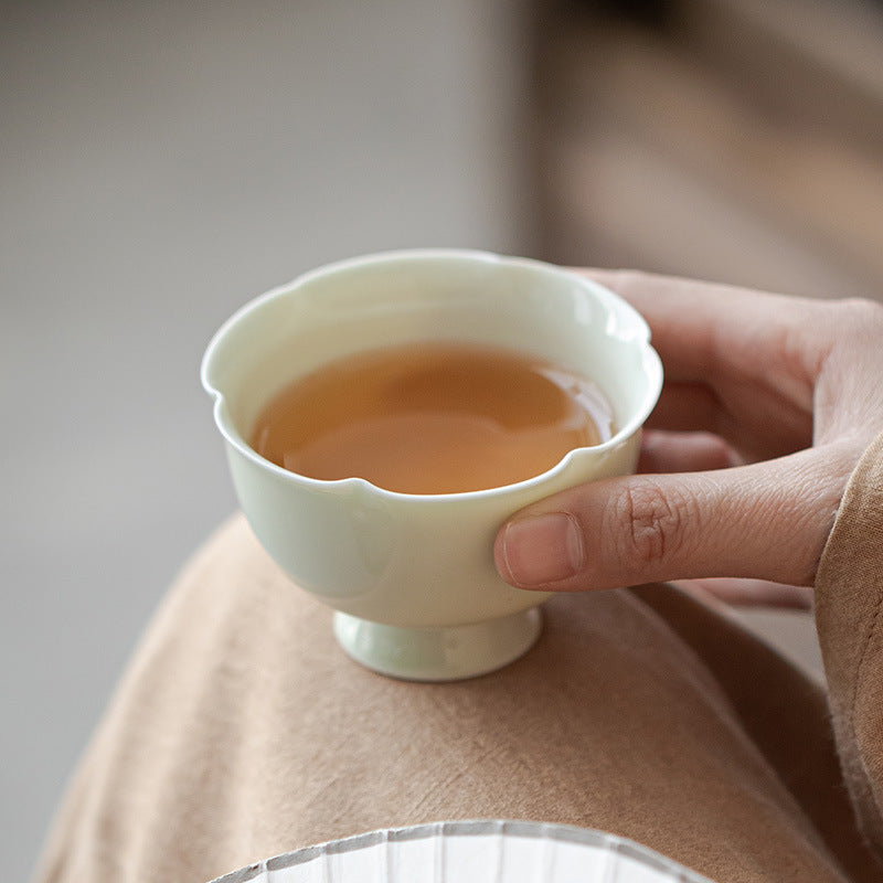 Gohobi Apple Green Handmade Floral Master Cup